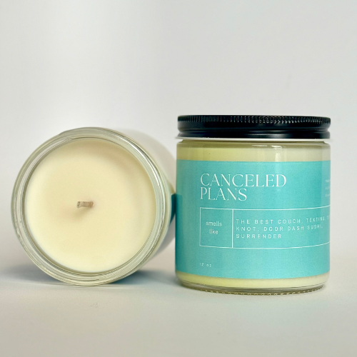 Canceled Plans Candle