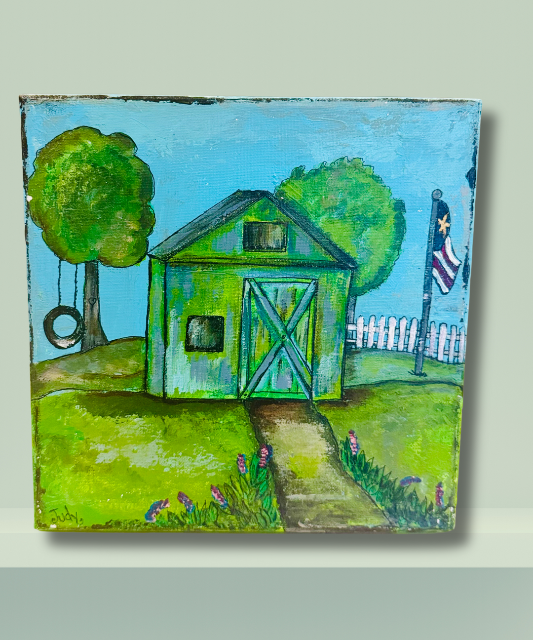 Farm Life 10 x 10 (Acrylic)