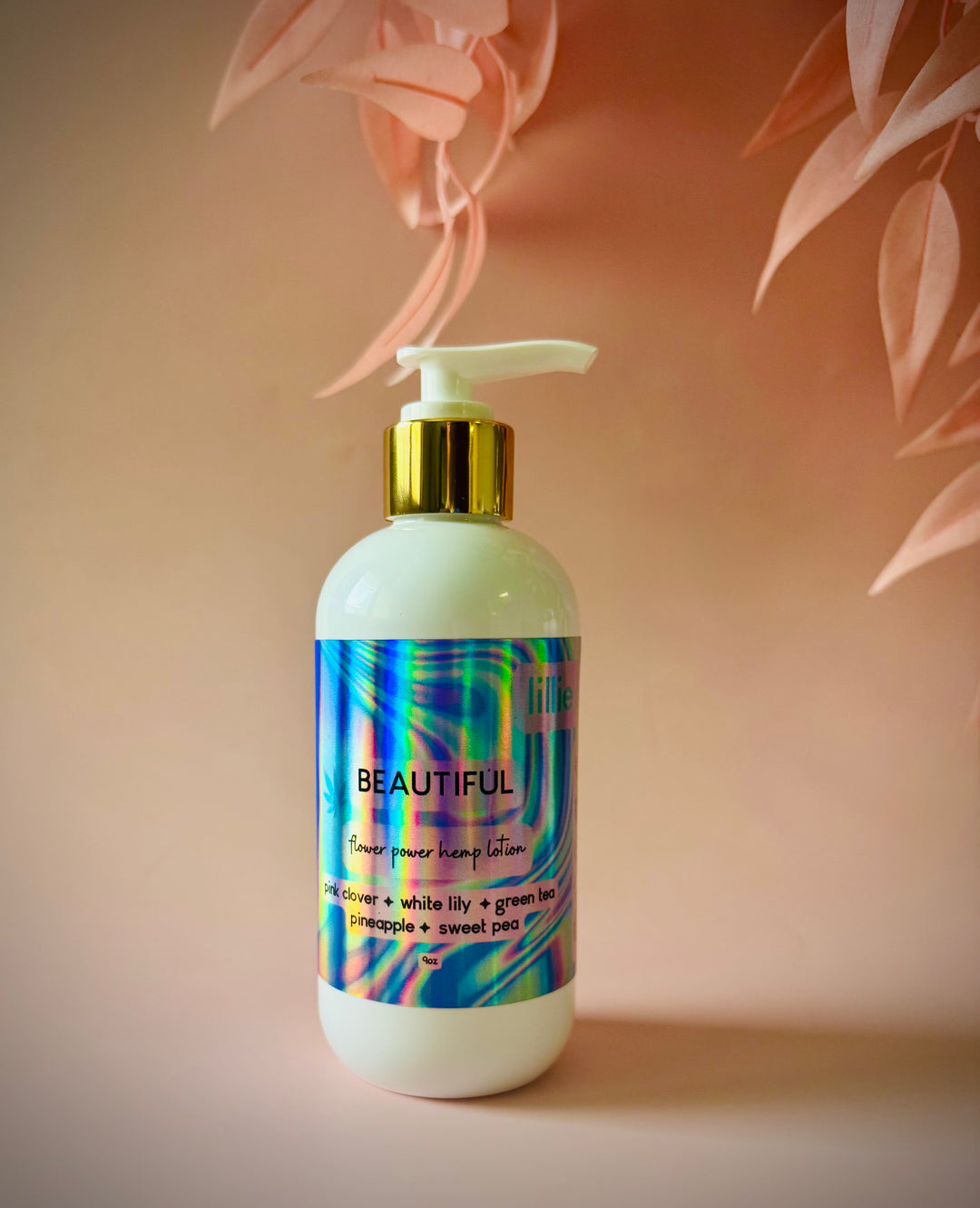 Beautiful Flower Power Hemp Lotion