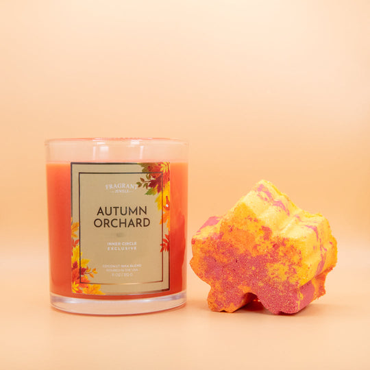 Autumn Orchard - Candle and Bath Bomb Set