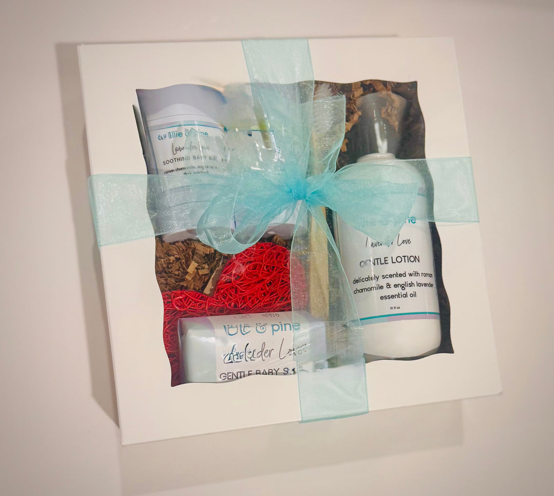 Lavender Love Baby Gift Set
